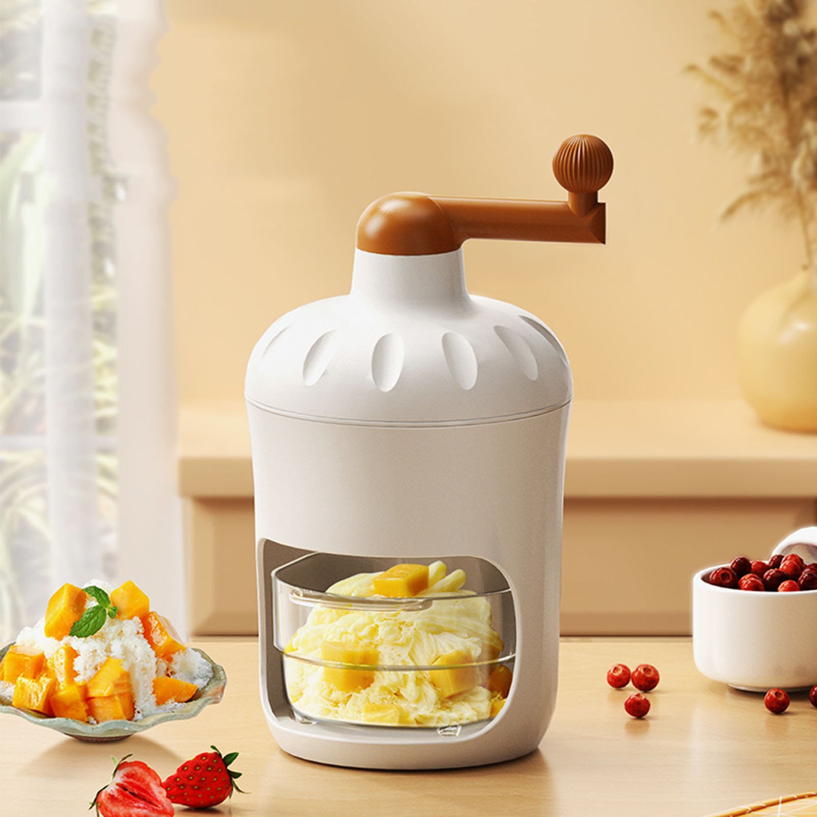 🍦 Triturador de Hielo para Postres Rápidos