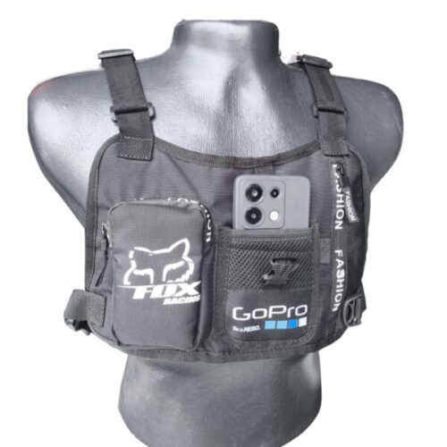 🏍️🌬️ MoteroBag: Pechera para guardar y grabar a toda velocidad