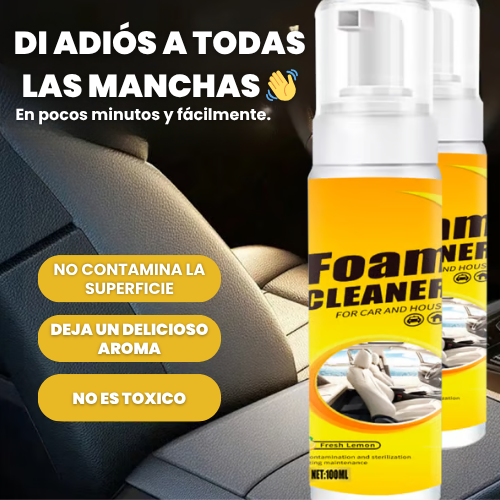 ✨ Espuma activa que hace el trabajo por ti ✨