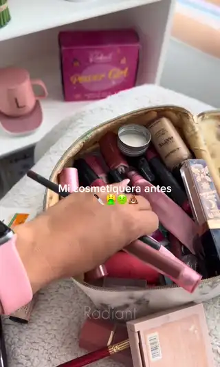 ❓¿Mucho desorden en tu antigua cosmetiquera o se ve muy fea?❓