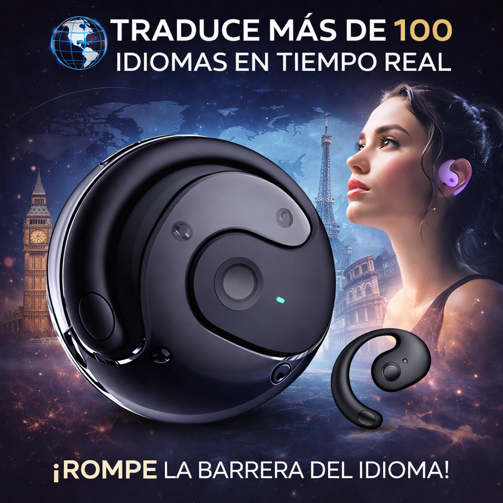 🗣️ Super Audífonos traductor de +150 Idiomas a Español