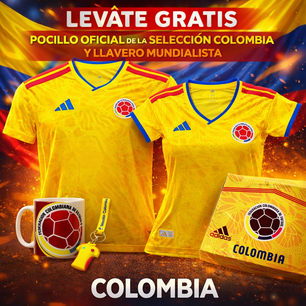 IMAGEN GANADORA COMBO MUNDIALISTA 1 Combo Mundialista Camisa Colombia fans🎁