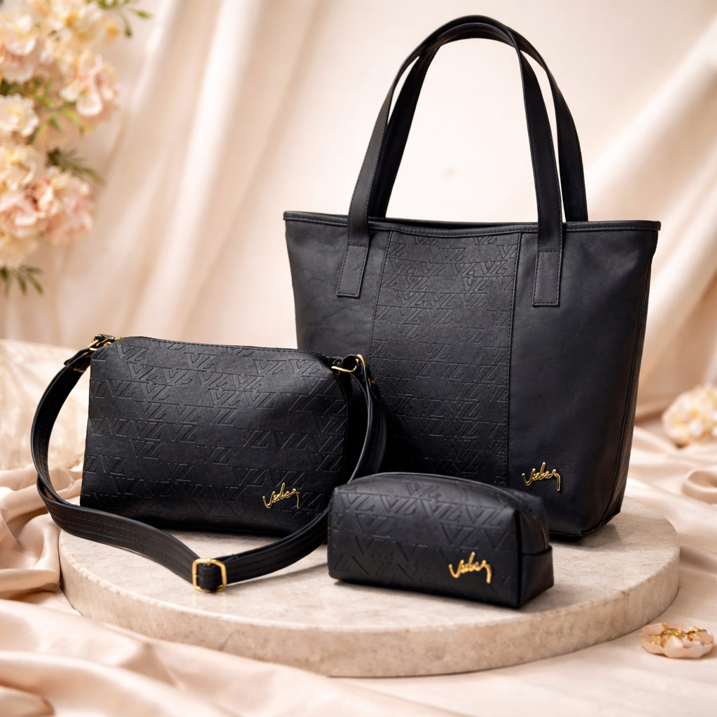 Bolsos Vélez sobre mármol elegante Combo 3 en 1 Mujer Velez 🎁