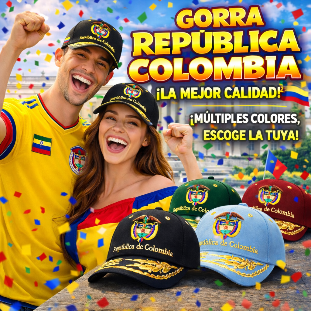 Super Gorra Republica de Colombia 2026