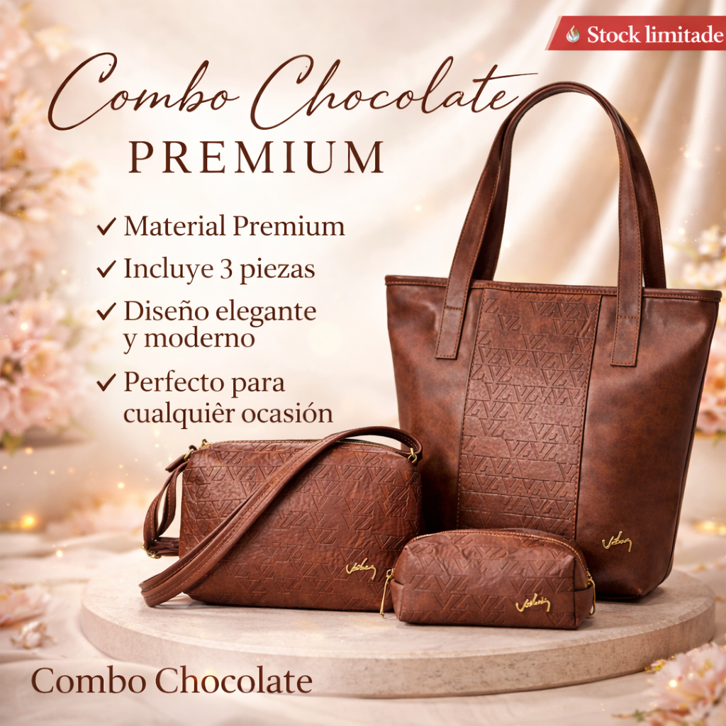 Combo chocolate premium de Vélez Combo 3 en 1 Mujer Velez 🎁